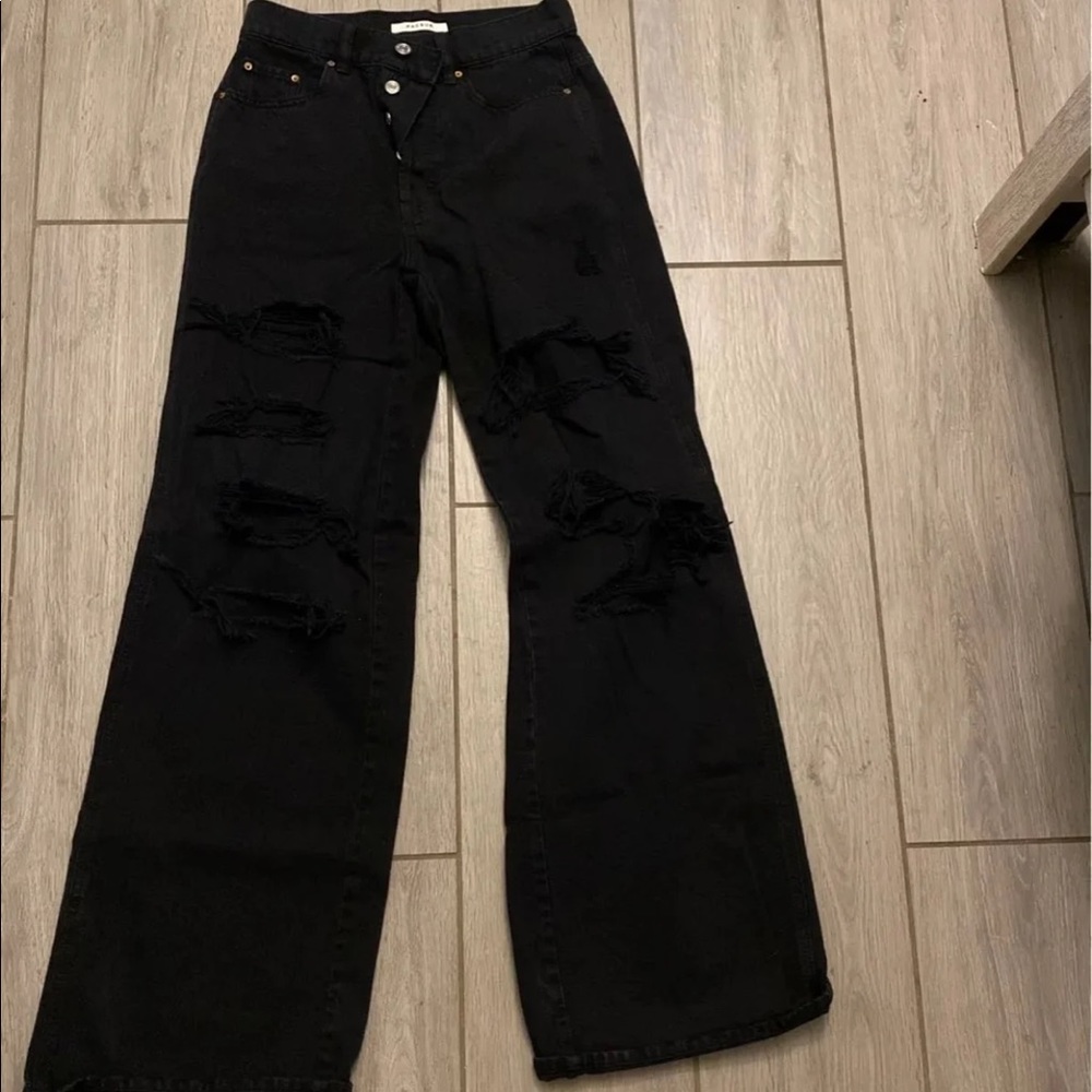 pacsun wide leg jeans